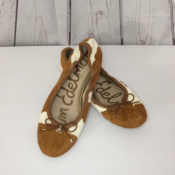 sam edelman cowhide flats